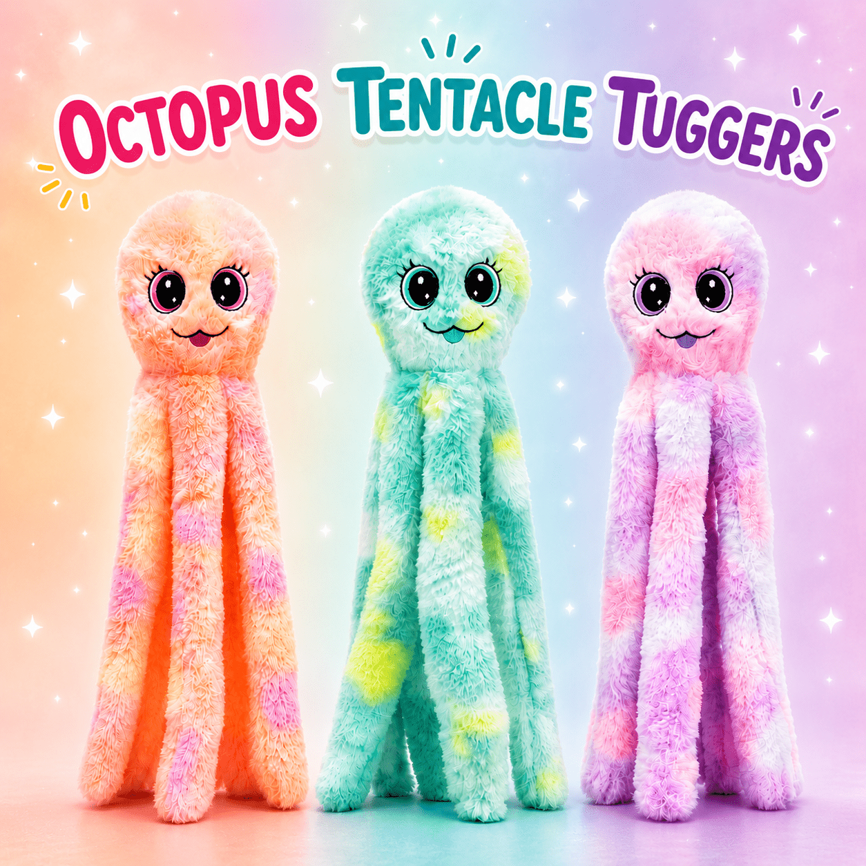 19" Octopus Tentacle Tugger Dog Toy Dog Toys Dogline
