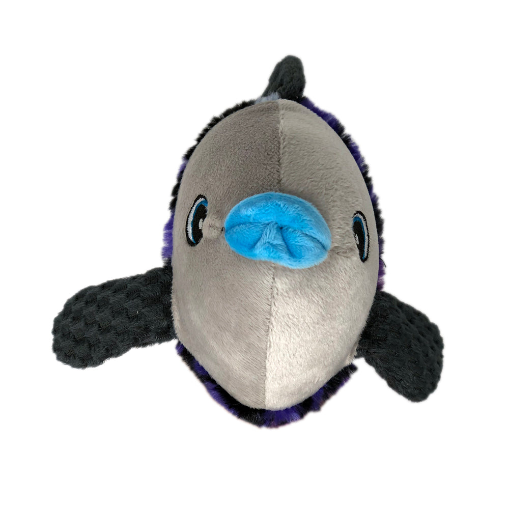 12" Fish with Moving Fins Animal Toy Dog Toys Dogline