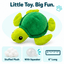 6" Turtle Mini Dog Toy Dog Toys Dogline