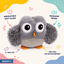 Mini Plush Dog Toy Collection - Series 3 6" Gray Owl Dog Toys Dogline