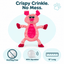 12" Pig Crinkle Flat Dog Toy Dog Toys Dogline