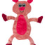 12" Crinkle Flat Dog Toy Collection 12" Pig Crinkle Flat Dog Toy Dog Toys Dogline