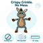 12" Crinkle Flat Dog Toy Collection 12" Donkey Crinkle Flat Dog Toy Dog Toys Dogline