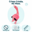 12" Crinkle Flat Dog Toy Collection 11" Flamingo Crinkle Dog Toy Dog Toys Dogline