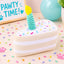 Cupcakes and Cake Slices Mini Plush Dog Toys Collection 6" Birthday Cake Slice - Confetti Dog Toys Dogline