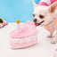 Cupcakes and Cake Slices Mini Plush Dog Toys Collection Dog Toys Dogline
