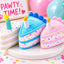 Cupcakes and Cake Slices Mini Plush Dog Toys Collection Dog Toys Dogline