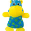 10" Hippo Soft Dog Toy Dog Toys Dogline