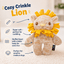 Cozy Crinkle Dog Toy Collection Cozy Crinkle Lion Dog Toys Dogline