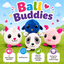 4" Ball Buddy Dog Toy with Ball-Shaped Squeaker Dog Toys Dogline