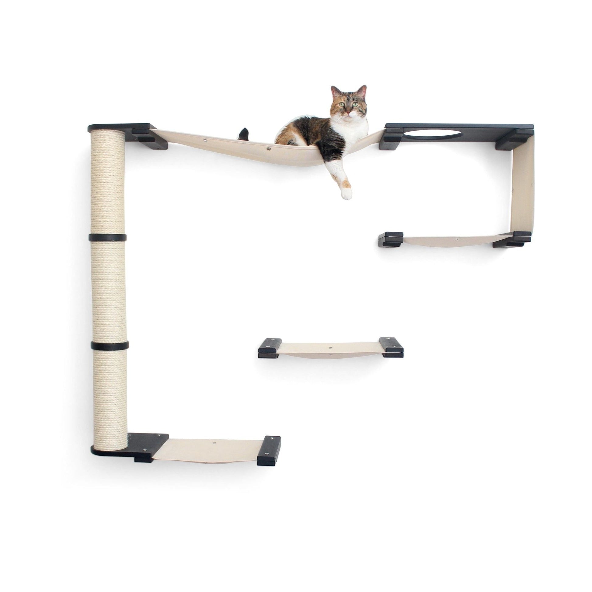 The Climb Condo - Cat Wall Climbing System Cat Condo Catastrophic Creations