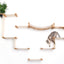 The Temple - Giant Cat Tree on Wall Cat Condo Catastrophic Creations