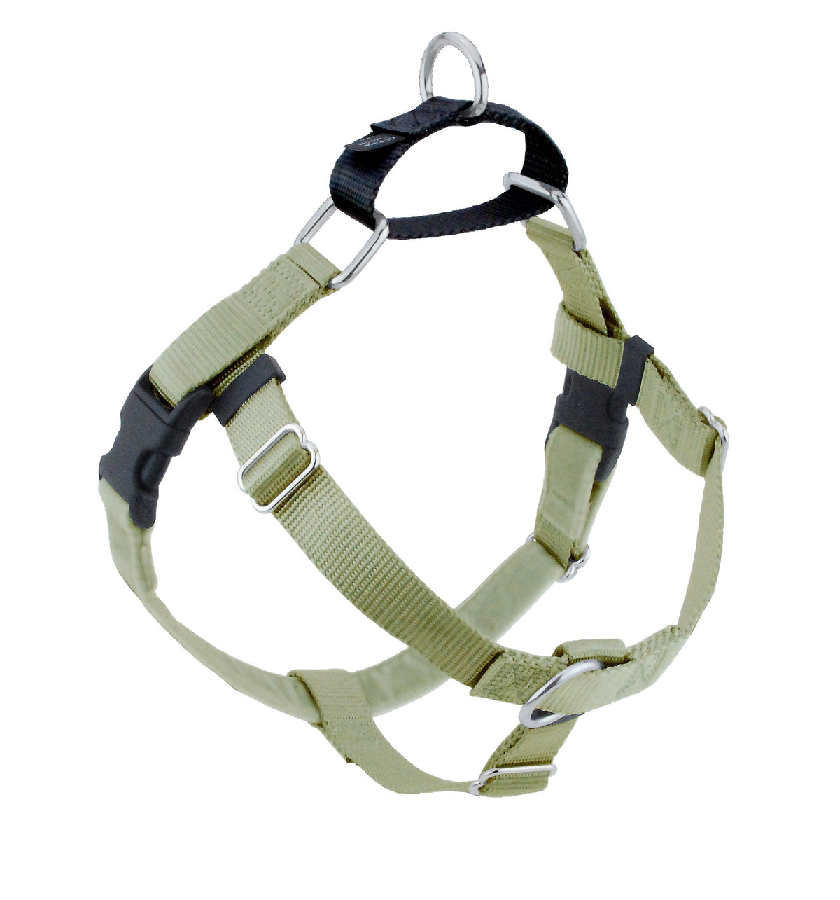 Tan Freedom No-Pull Dog Harness Freedom Harness 2 Hounds Design