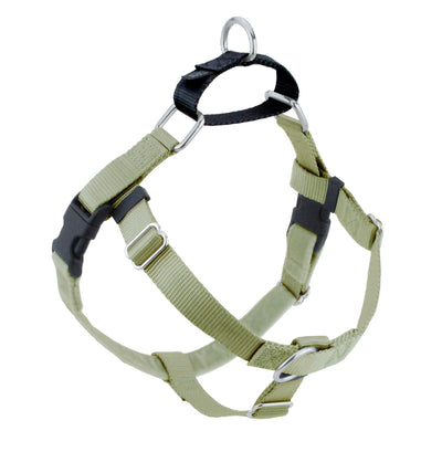 Tan Freedom No-Pull Dog Harness Freedom Harness 2 Hounds Design