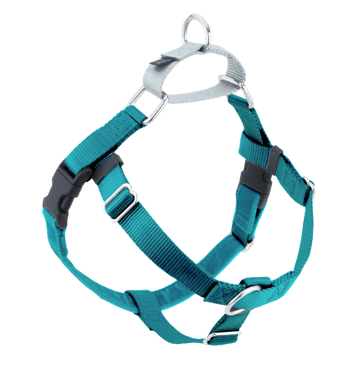 Teal Freedom No-Pull Dog Harness Freedom Harness 2 Hounds Design