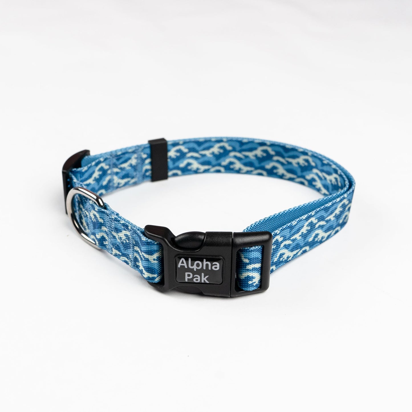 Everyday Adventure Dog Collar Tidal Pattern COLLARS Alpha Pak