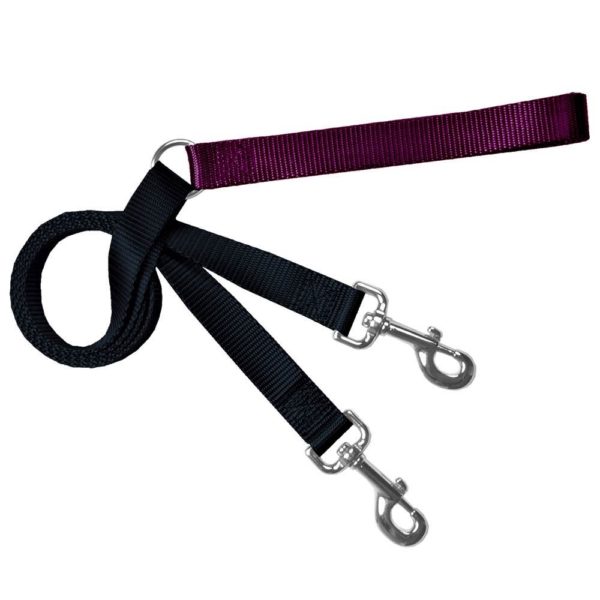 Training Leash (Multiple Color Options) Black 2 Hounds Design