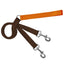 Training Leash (Multiple Color Options) 1 inch Rust Brown 2 Hounds Design