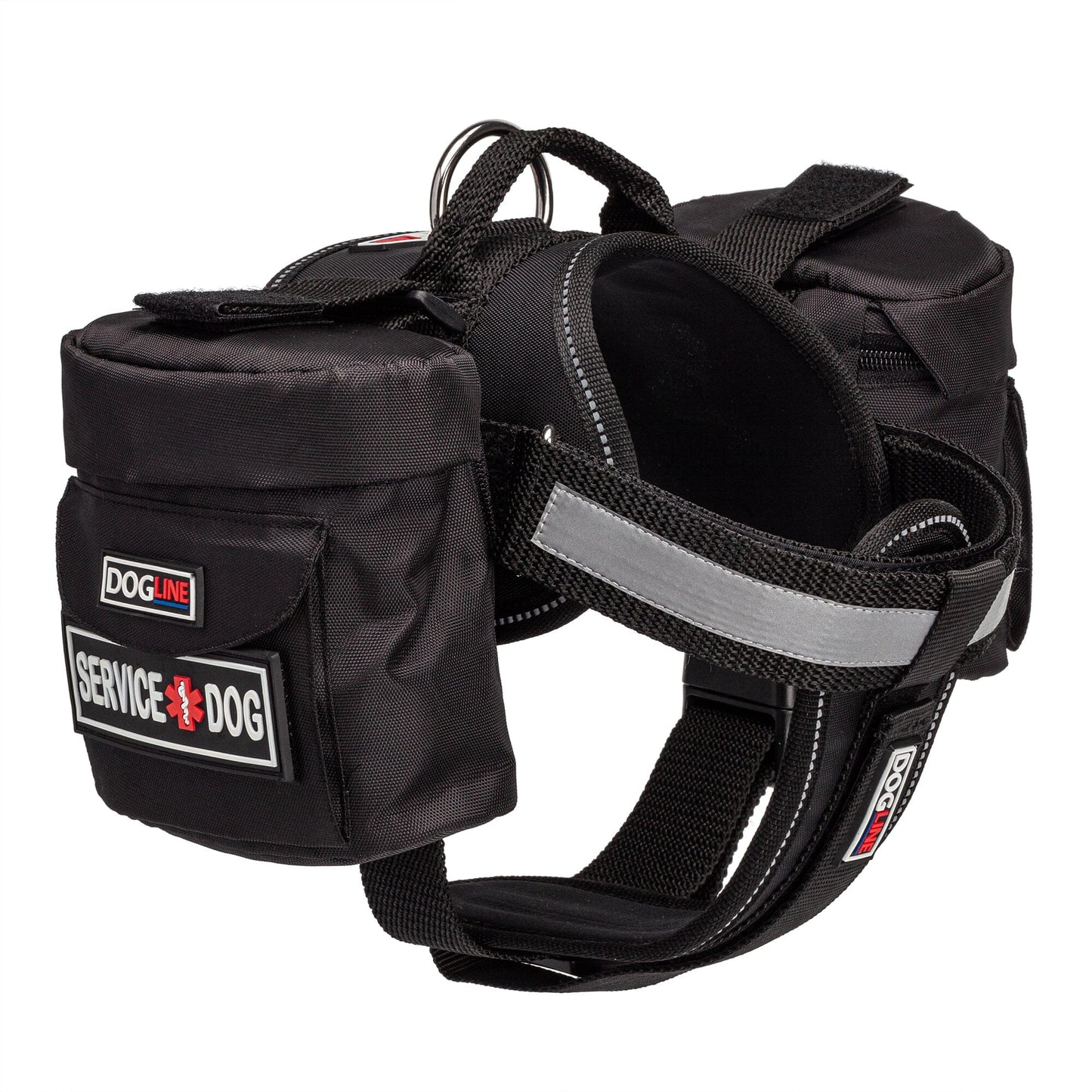 Removable Utility Side Bags for Dog Harness Dog Harnesses Dogline