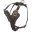 Viper Typhoon Leather Working Dog Harness Brown Harnesses Dogline
