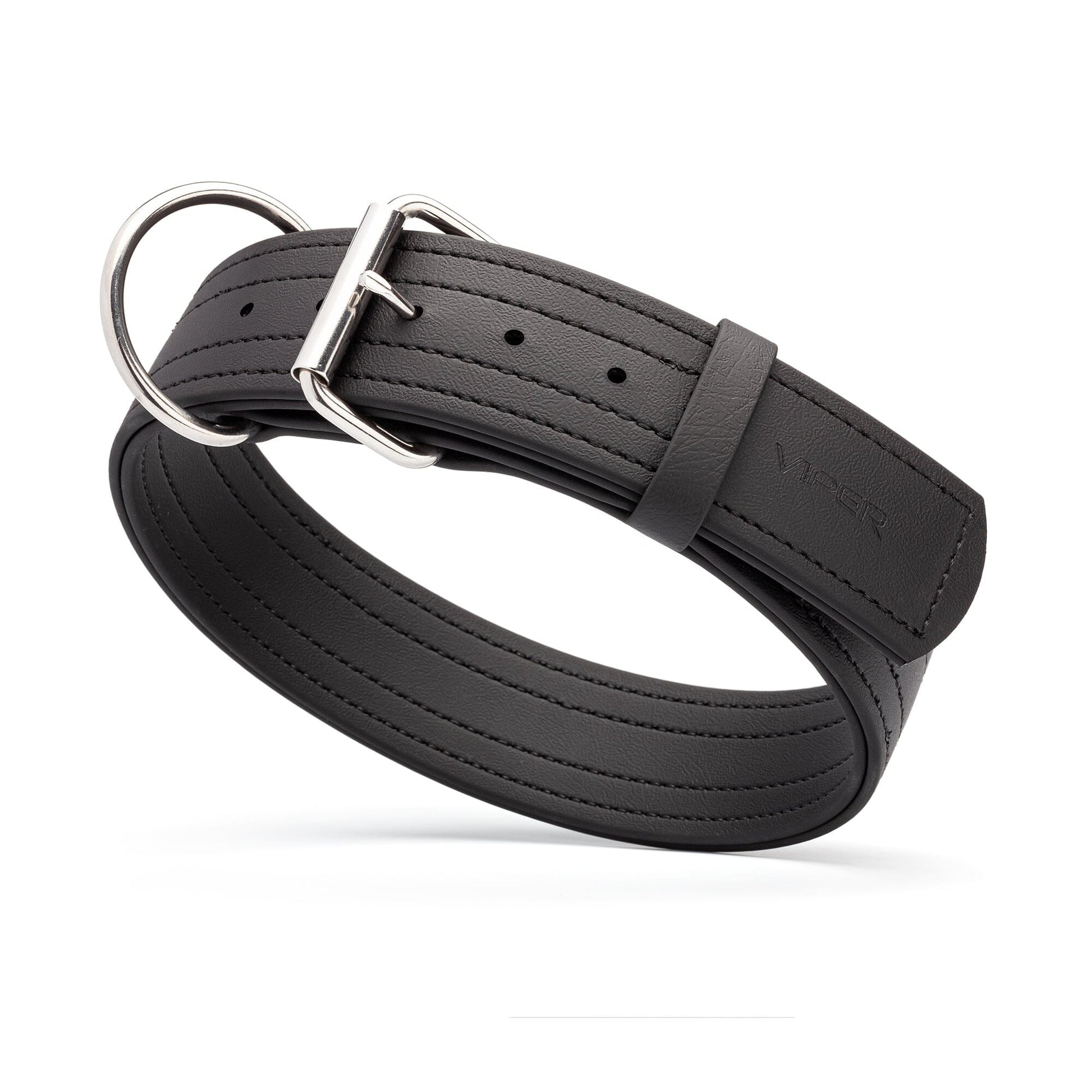 Viper Biothane Working Dog Collar - Stainless Steel Hardware 2" Dog Collars Dogline
