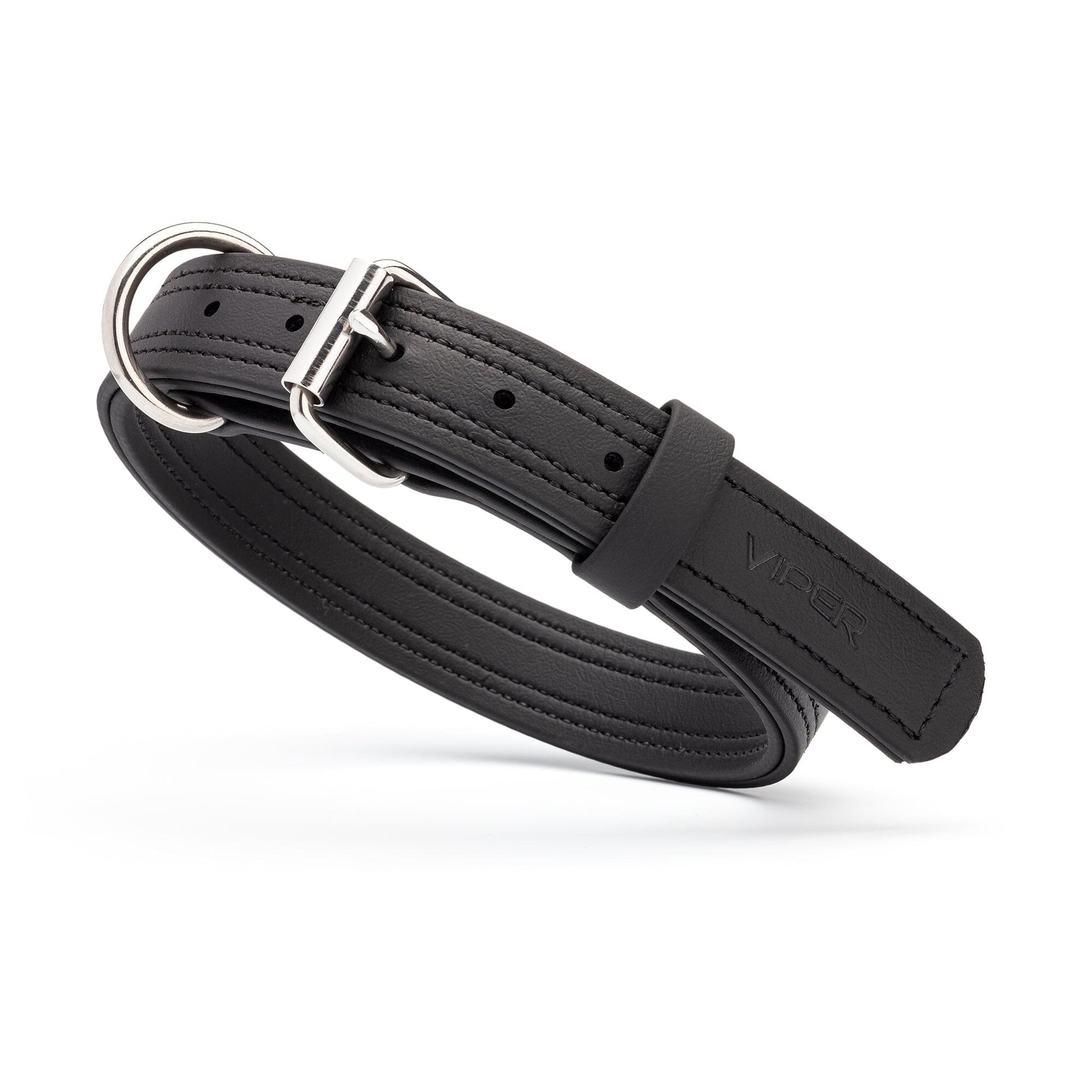 Viper Biothane Working Dog Collar - Stainless Steel Hardware 1 1 4" Dog Collars Dogline