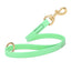 Viper Biothane Traffic Lead - Brass Hardware Sea Foam Green Dog Leashes Dogline