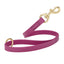 Viper Biothane Traffic Lead - Brass Hardware Magenta Pink Dog Leashes Dogline