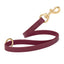 Viper Biothane Traffic Lead - Brass Hardware Merlot Burgundy Dog Leashes Dogline