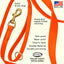 Viper Biothane Traffic Lead - Brass Hardware Dog Leashes Dogline