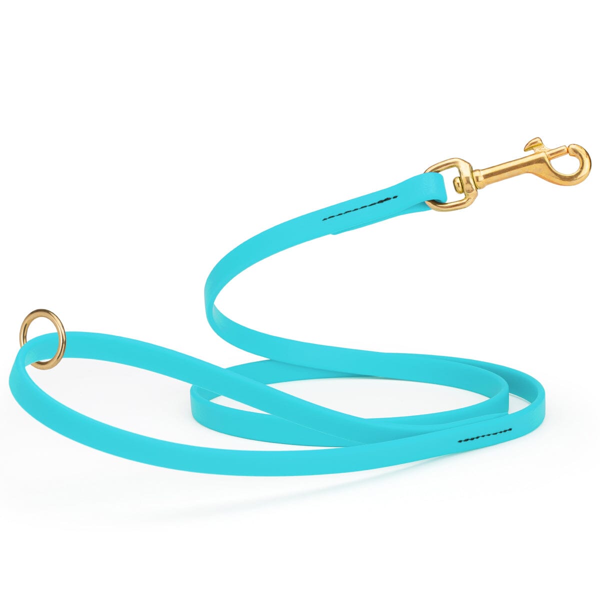 Viper Biothane Working Lead 4 ft Sky Blue 1 2" Dog Leashes Dogline