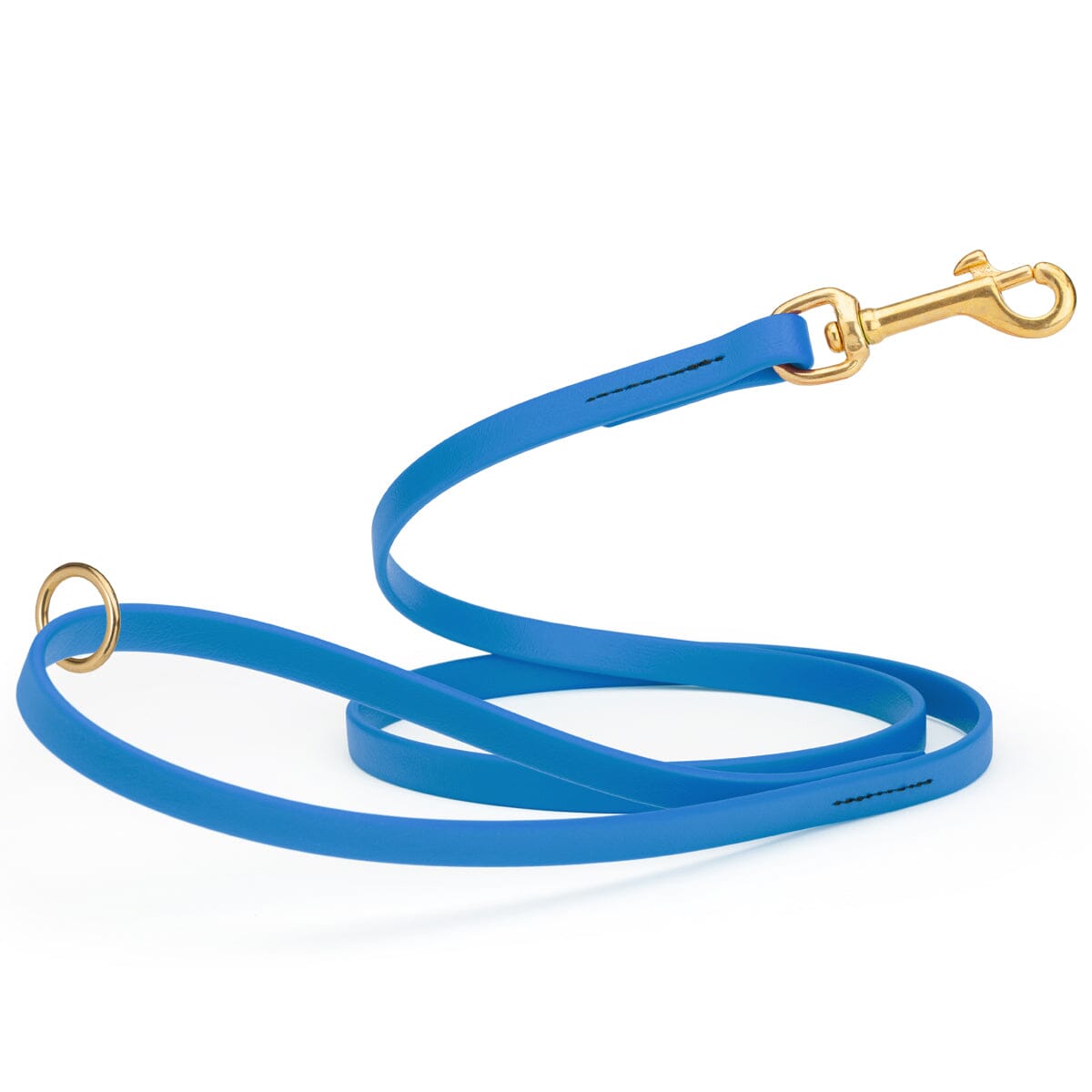 Viper Biothane Working Lead 4 ft Cerulean Blue 1 2" Dog Leashes Dogline