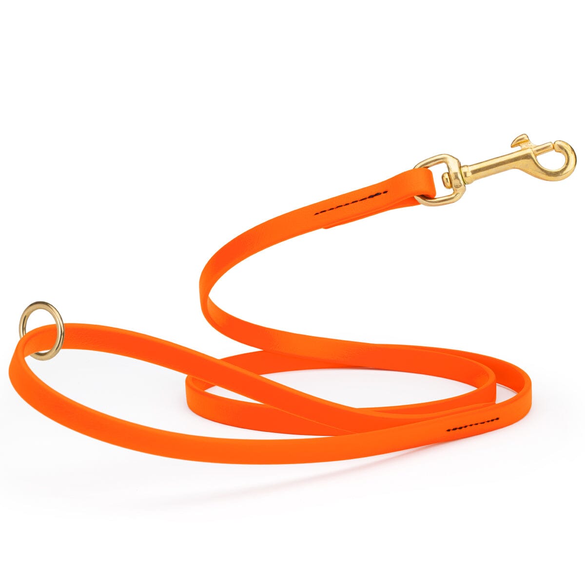 Viper Biothane Working Lead 4 ft Hunter Orange 1 2" Dog Leashes Dogline