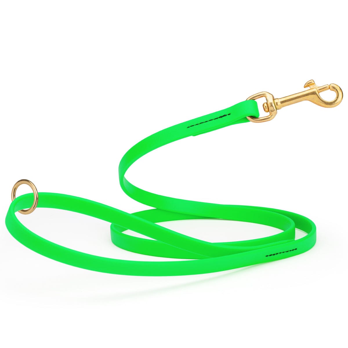 Viper Biothane Working Lead 4 ft Tropical Green 1 2" Dog Leashes Dogline