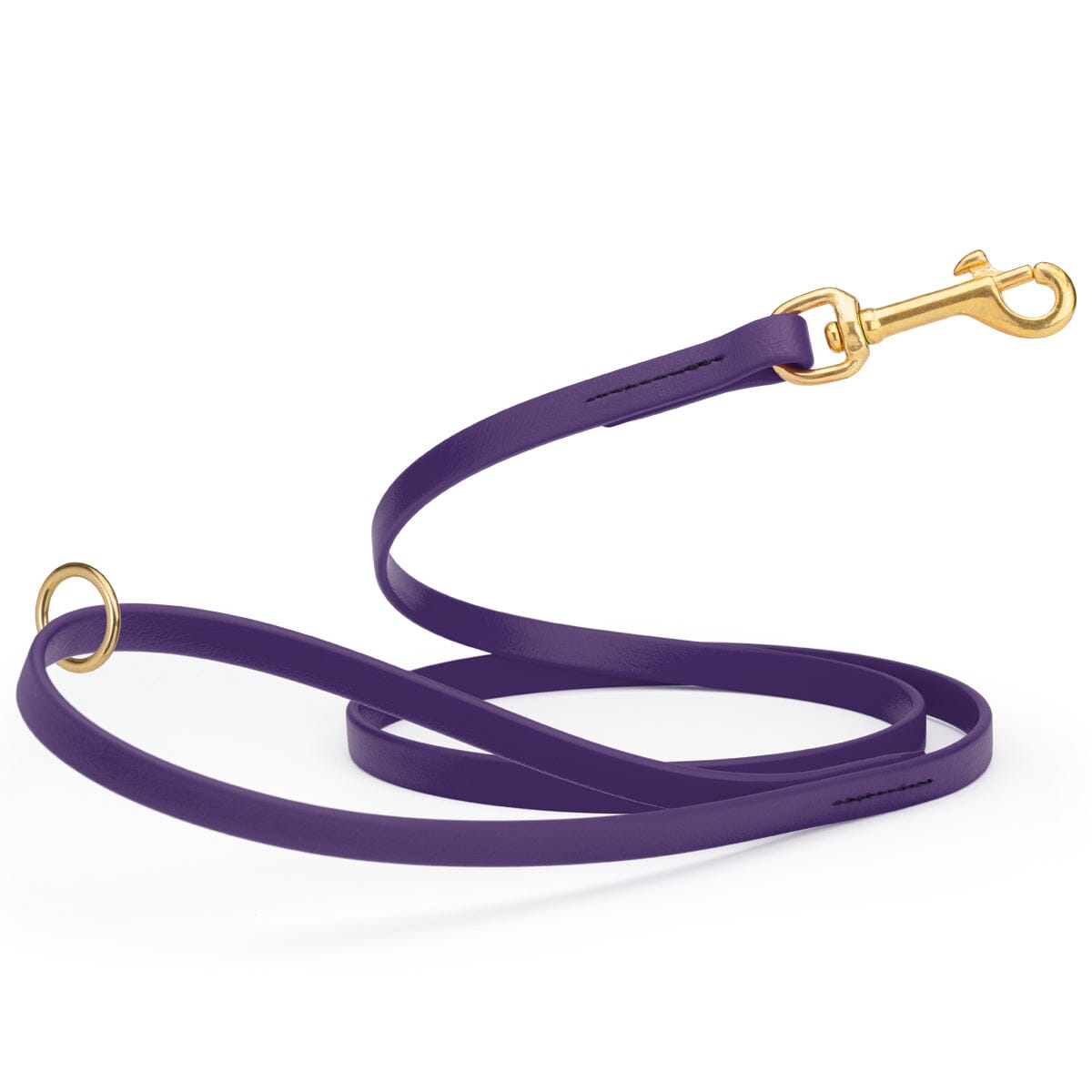 Viper Biothane Working Lead 4 ft Violet Purple 1 2" Dog Leashes Dogline