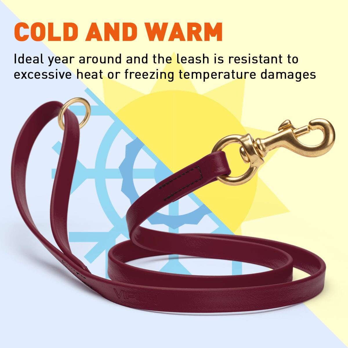 Biothane Working Dog Lead 4ft Leashes, Biothane Dog Leads Dogline