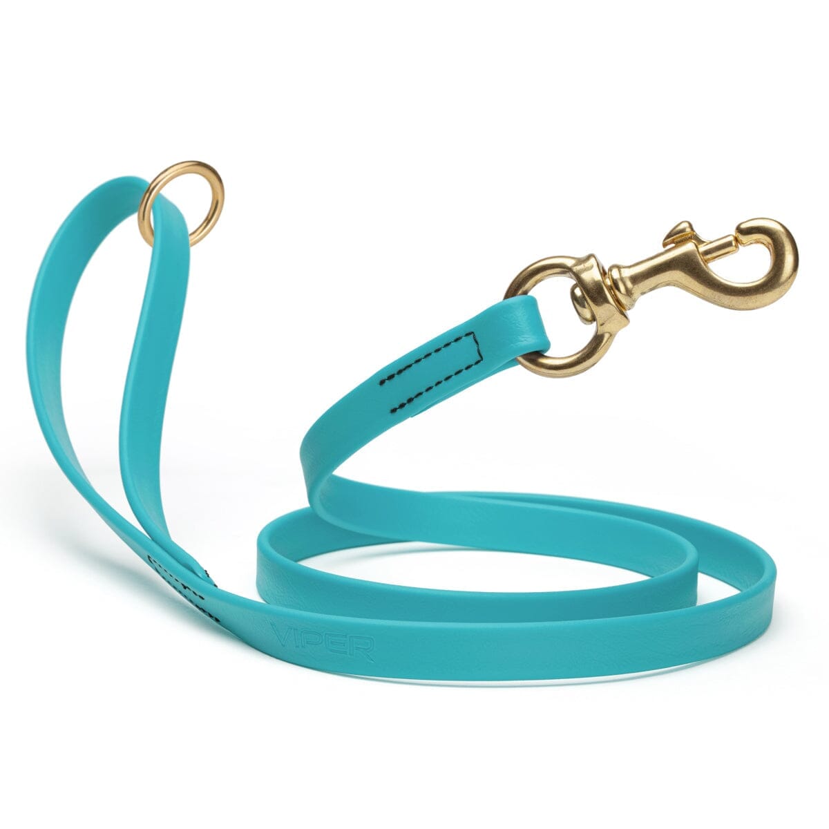 Viper Biothane Working Lead 4 ft Sky Blue Dog Leashes Dogline