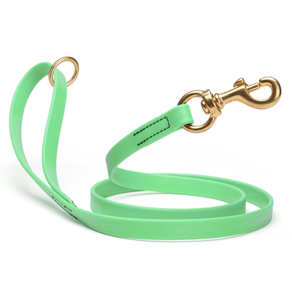 Viper Biothane Working Lead 4 ft Sea Foam Green Dog Leashes Dogline