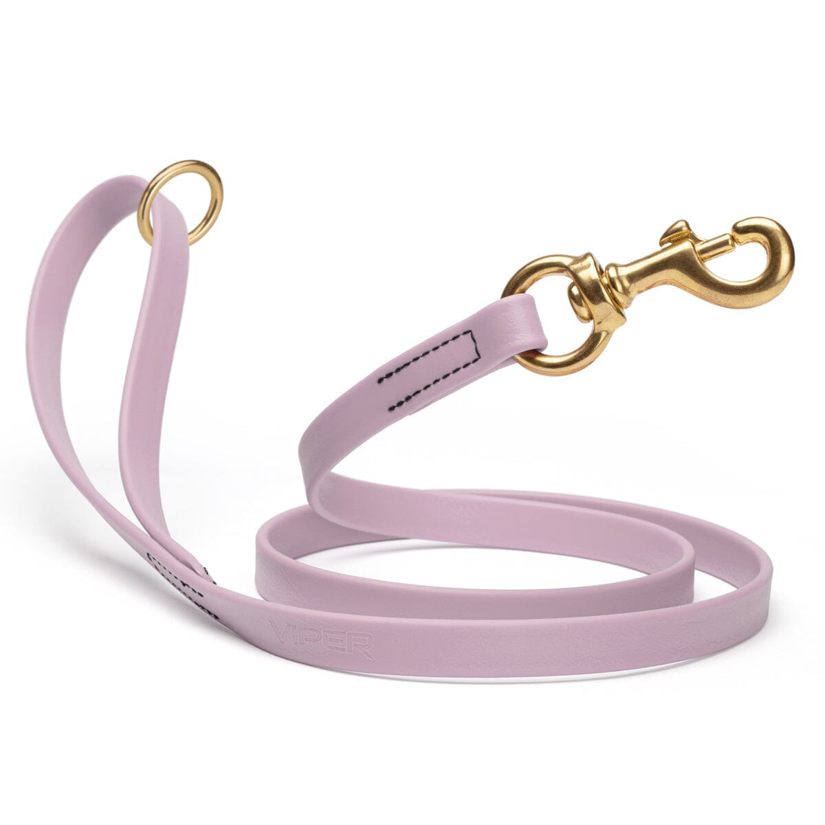 Viper Biothane Working Lead 4 ft Pastel Purple Dog Leashes Dogline