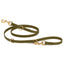 Viper Biothane Adjustable Multi-Purpose Dog Leash with Brass Hardware, 7FT Olive Drab Green Dog Leashes Dogline