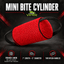Viper French Linen Cylinder Mini Bite Roll Red Dog Toys Dogline