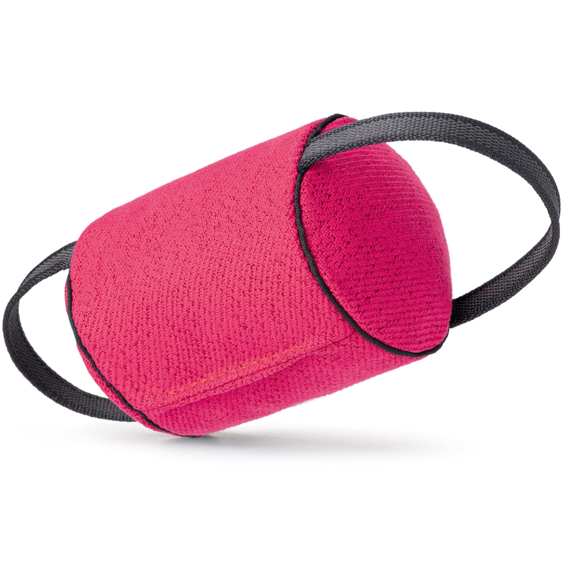 Viper French Linen Cylinder Mini Bite Roll Pink Dog Toys Dogline