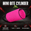 Viper French Linen Cylinder Mini Bite Roll Pink Dog Toys Dogline