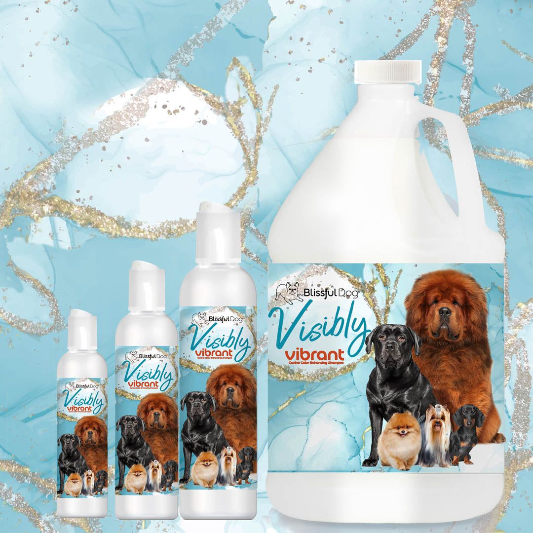 Visibly Vibrant Pet Shampoo US GALLON SHAMPOO The Blissful Dog