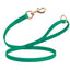 Viper Pebble Emboss BioThane Dog Leash with Solid Brass Hardware 4' Teal Leashes, Biothane Dog Leads Dogline