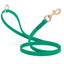 Viper Pebble Emboss BioThane Dog Leash with Solid Brass Hardware Teal Leashes, Biothane Dog Leads Dogline