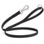 Viper Pebble Emboss Biothane Dog Leash with SPRENGER Stainless Steel Hook Black Dog Leashes Dogline