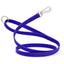 Viper Pebble Emboss Biothane Dog Leash with SPRENGER Stainless Steel Hook Blueberry Royal Dog Leashes Dogline
