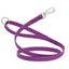 Viper Pebble Emboss Biothane Dog Leash with SPRENGER Stainless Steel Hook Grape Dog Leashes Dogline