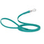 Viper Long Line 10 ft Biothane Dog Lead with SPRENGER Stainless Steel Hook Blue Aqua 1 2" Dog Leashes Dogline